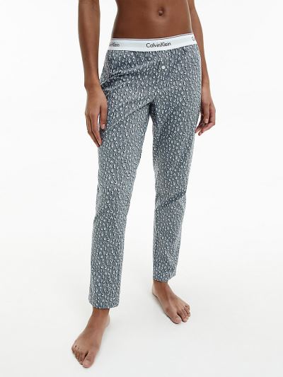 Calvin Klein Ruhák HU190437 | Calvin Klein Pyjama Női Nadrág Szürke
